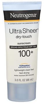 Neutrogena sales sunblock 100
